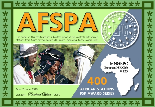 AFSPA 400 Diplom
